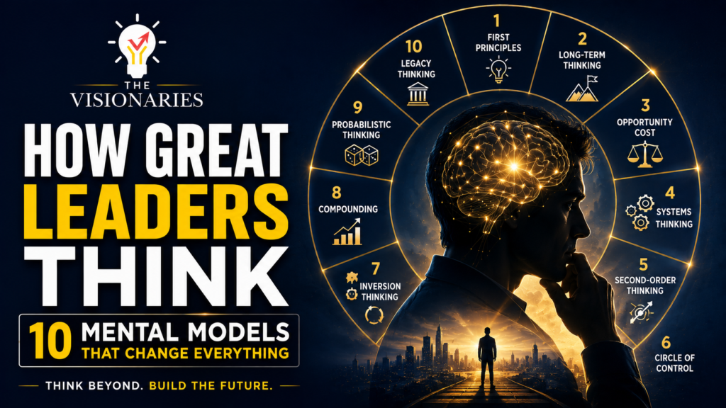 How Great Leaders Think,10 Mental Models That Change Everything