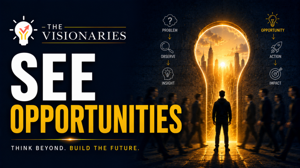 How Visionaries See Opportunities Others Miss