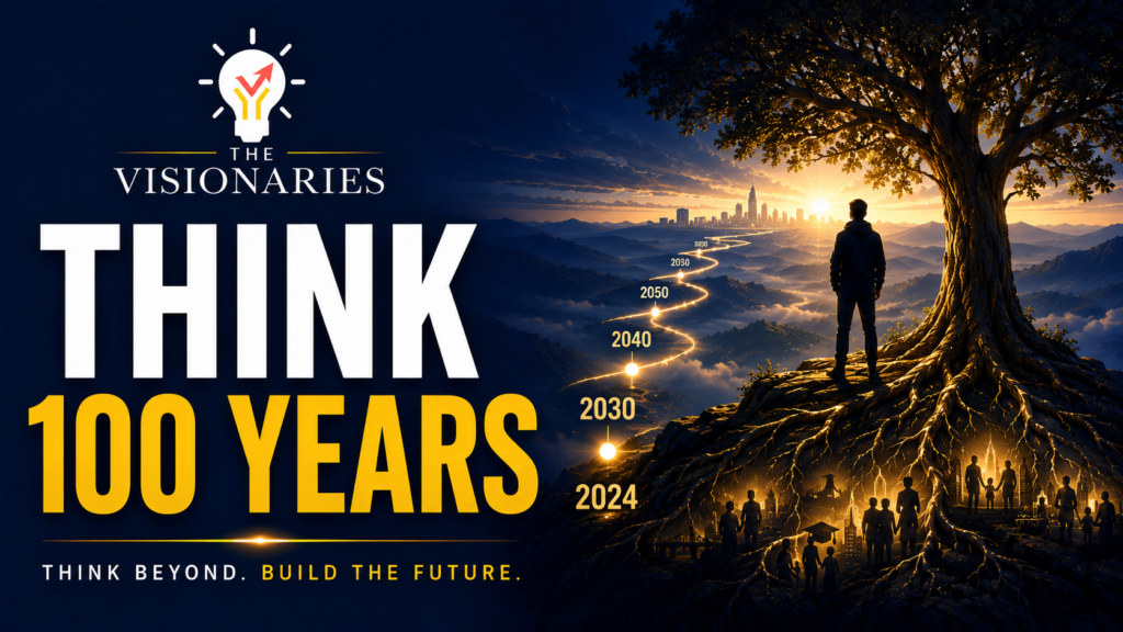 The 100-Year Mindset: Why Visionaries Think Beyond Their Lifetime