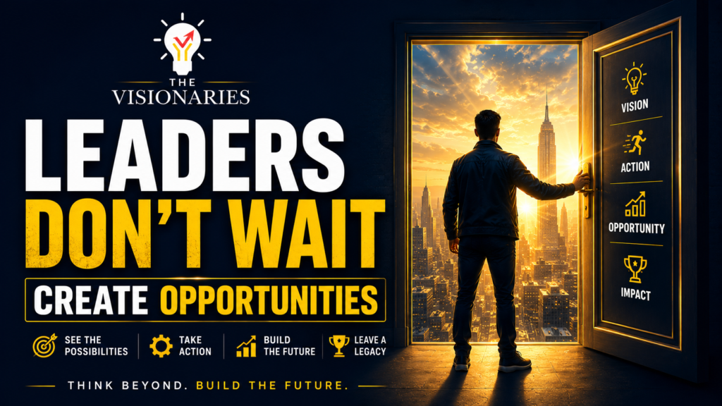 Why Most People Wait for Opportunities (While Leaders Create Them)